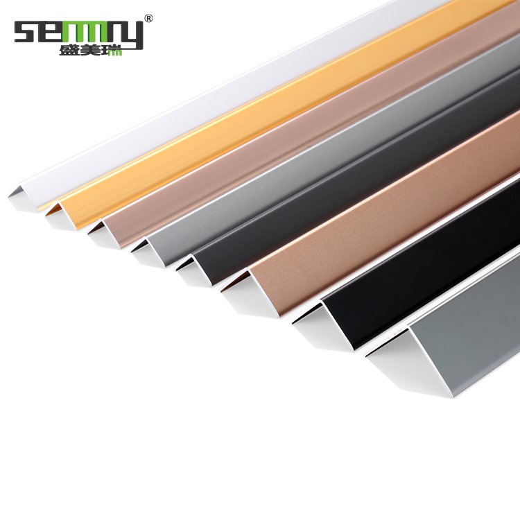 New High Quality Metal Aluminum Tile Trim Wholesale Price Decorative aluminum profile