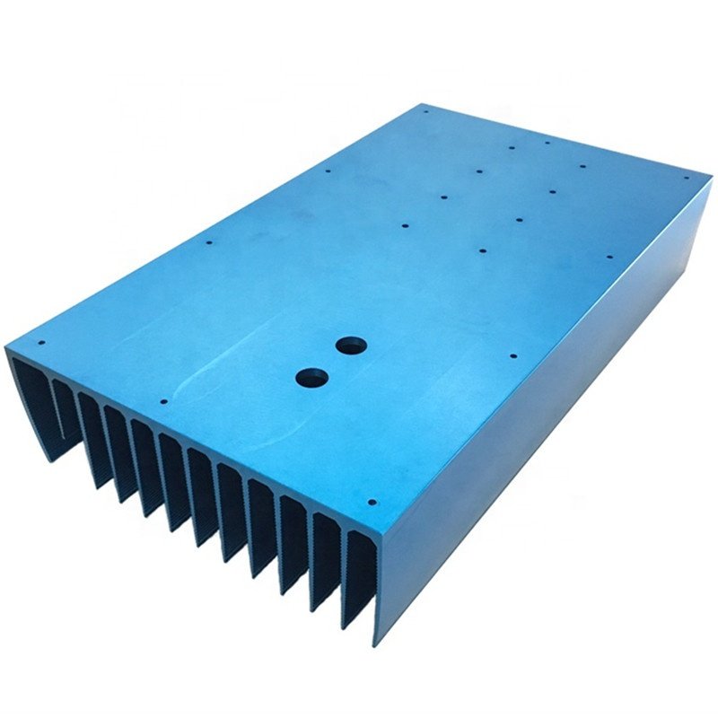Custom Aluminum 6063 Series Heatsink Shell Color Aluminum Extrusion Profile Supplier