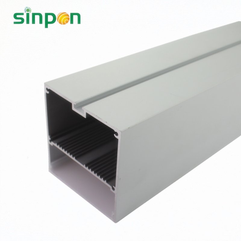 75MM Aluminum U Slot led Strip Panel Aluminium Profile for Pendant Light Available with Opal Matte Semi-clear Clear Diffuser