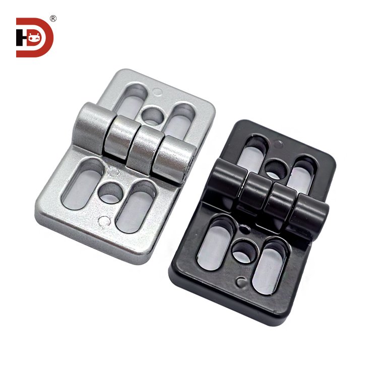 Aluminum profile zinc alloy universal hinge 4545/5050/6060 aluminum profile hinge industry profile hinge