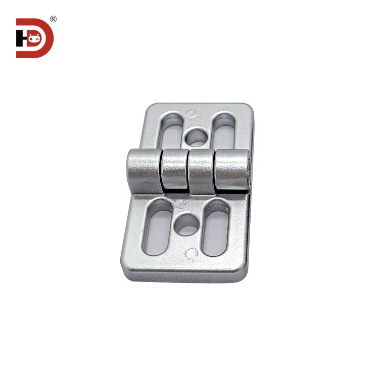 Aluminum profile zinc alloy universal hinge 4545/5050/6060 aluminum profile hinge industry profile hinge