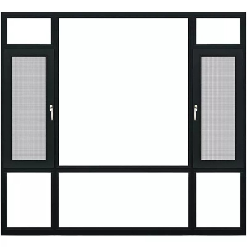 New Style Customized Tempered Glass Soundproof Window High-precision Aluminum alloy Window Casement Window