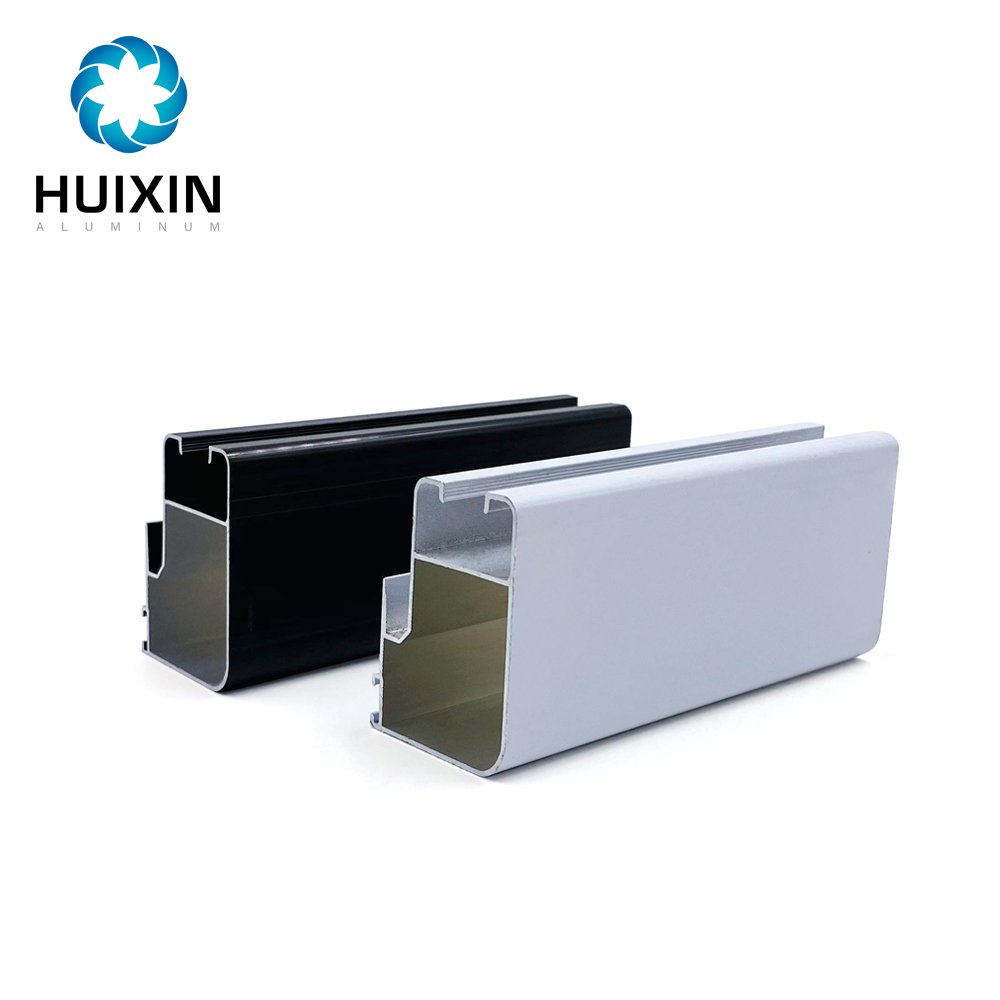 High Quality Aluminum Factory with Groove Aluminum Door Profile White