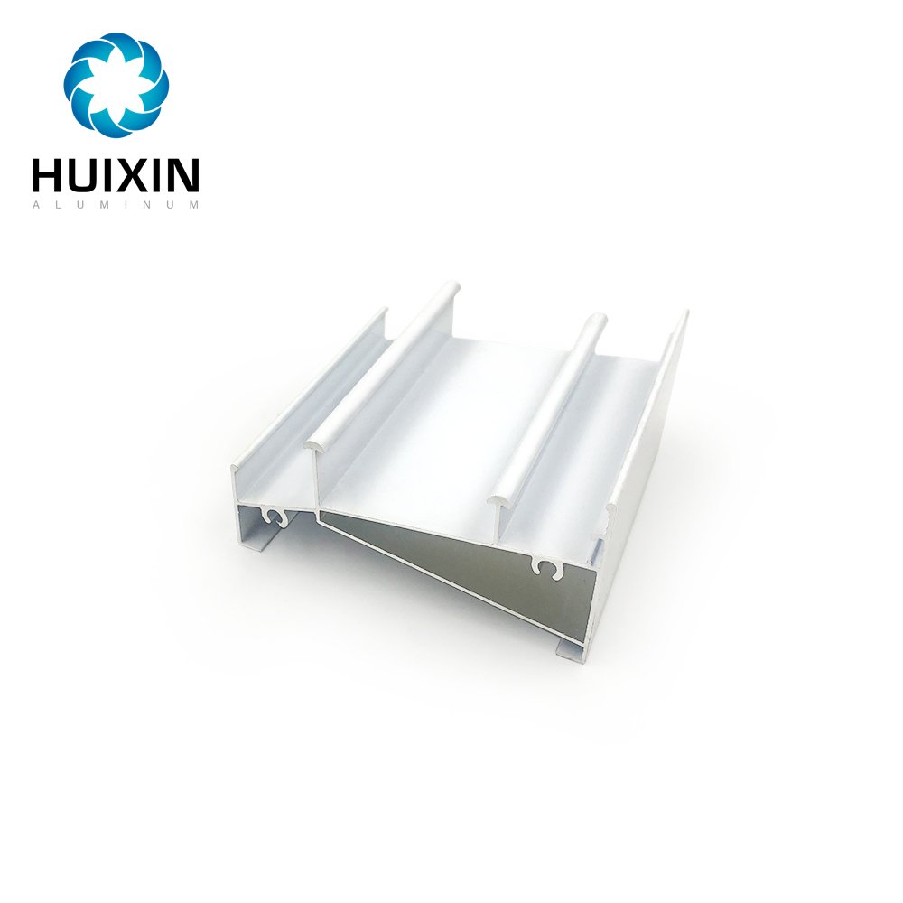 High Quality Aluminum Factory with Groove Aluminum Door Profile White