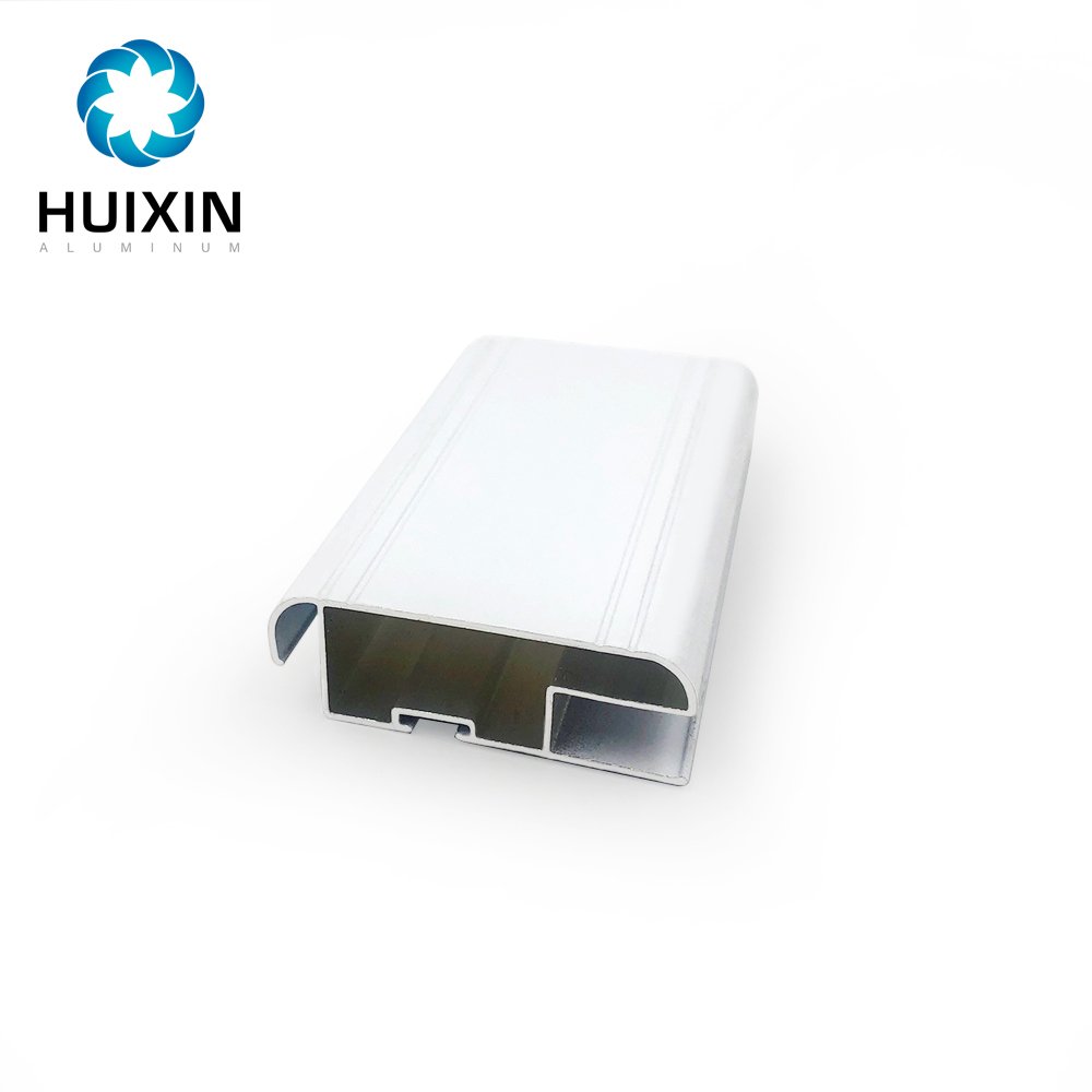 High Quality Aluminum Factory with Groove Aluminum Door Profile White