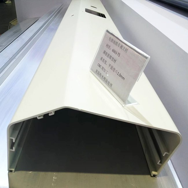 6063 6061 extruded industrial aluminum profiles aluminum alloy profile oxidation China aluminum extrusion supplier