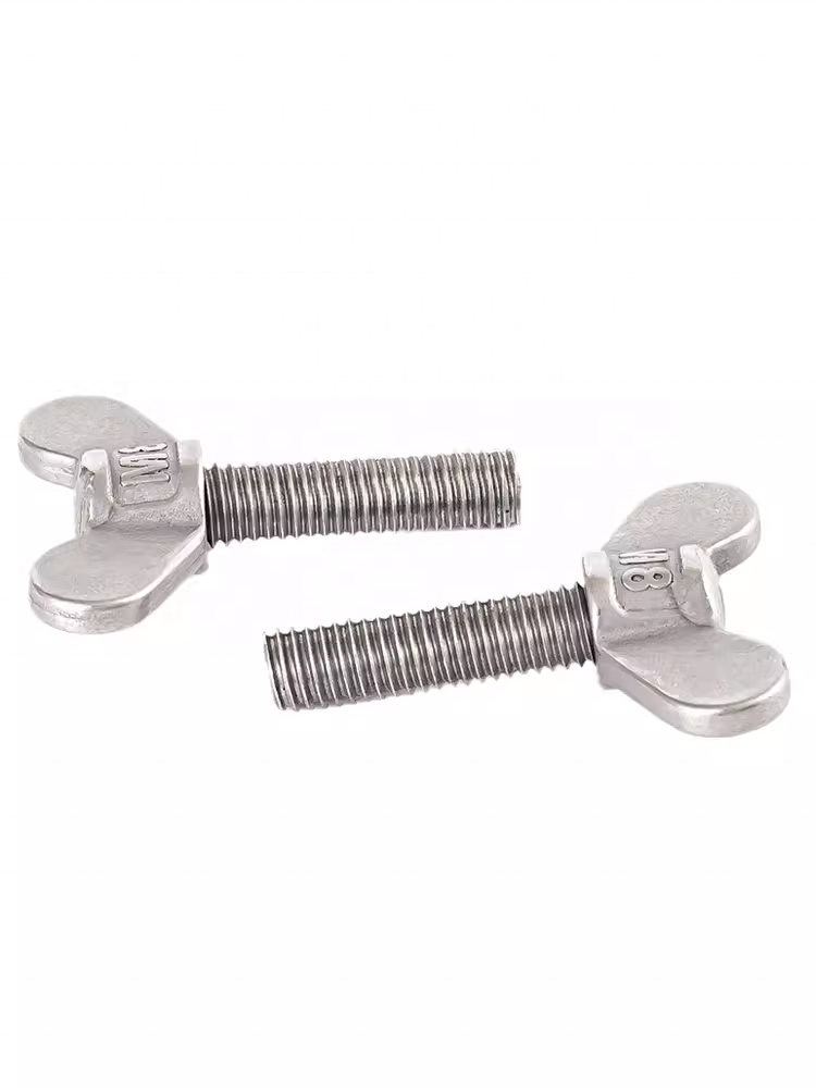 Ingot hand screw 304 stainless steel butterfly screw