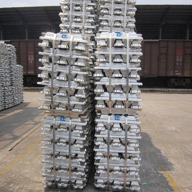 Factory Sales 99.995% High Purity Zinc Ingot A7 Aluminum Ingot A8 Specification 99.7% For Resale