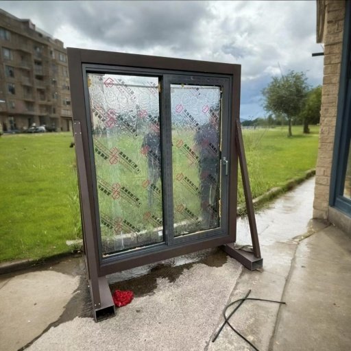 customized double opening waterproof heat Sliding Window insulation hurricane-resistant double glass aluminum Sliding Window