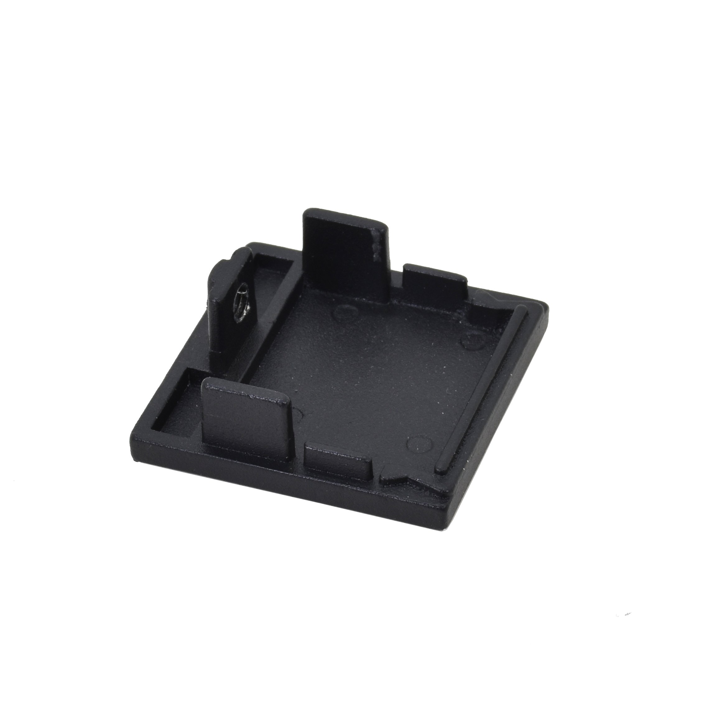Anodized led aluminum profile black, led profile 35x35mm size led extrusion aluminum channel for led linear profile