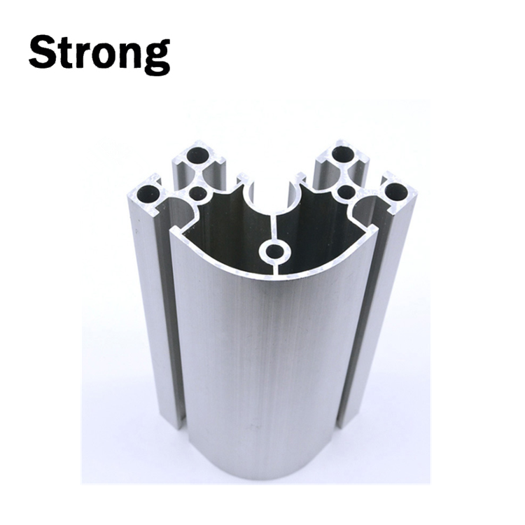 OEM Customized profile 6063 anodized aluminium extrusion