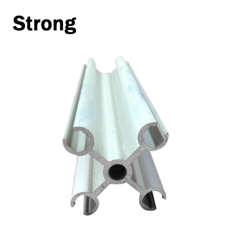 OEM Customized profile 6063 anodized aluminium extrusion