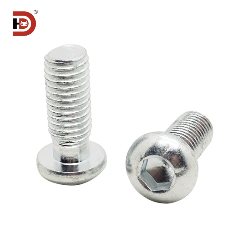 aluminum profile special accessory, half round head hexagonal carbon steel screw M12 * 30 slot 8-slot 10 bolt Carbon steel