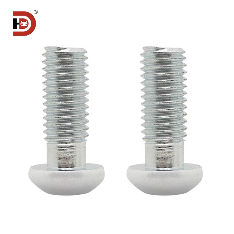 aluminum profile special accessory, half round head hexagonal carbon steel screw M12 * 30 slot 8-slot 10 bolt Carbon steel