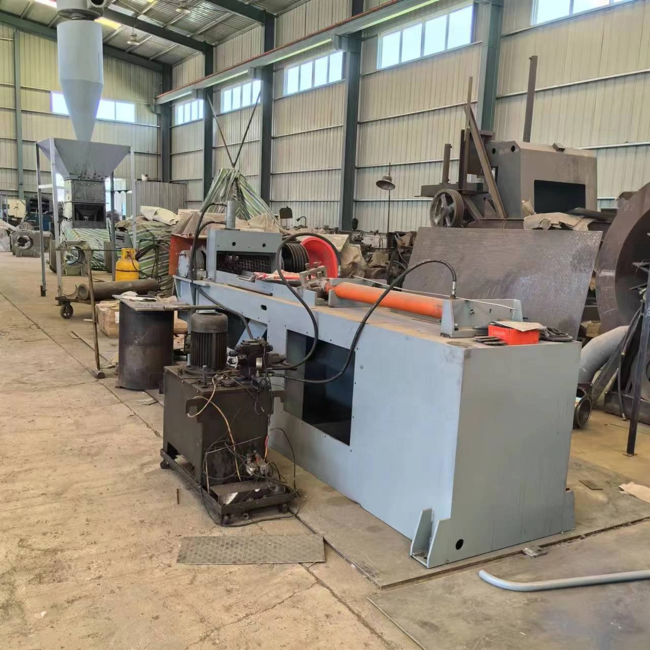 YAM-500M Hydraulic pressure Pelletizer grinding machine for Magnesium/Aluminum ingots