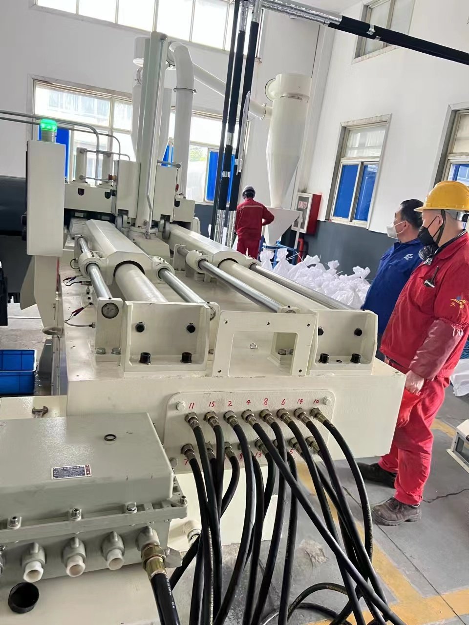 YAM-500M Hydraulic pressure Pelletizer grinding machine for Magnesium/Aluminum ingots