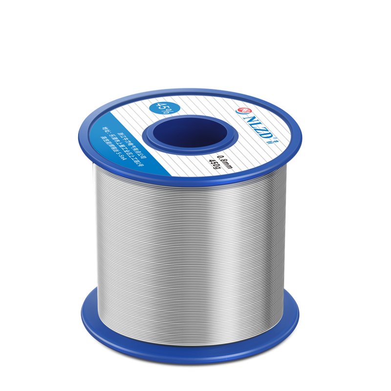 China Manufacturer Wholesale Price High Standard Solder Wire Sn55% 1.0mm 450g Silver Tin lead Free Solder Wire