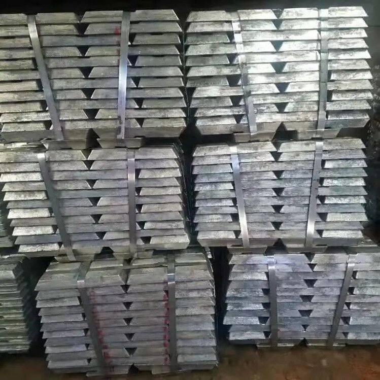 Zinc Ingot 99.995% 99.99% Pure High Purity Zinc Ingots for Construction