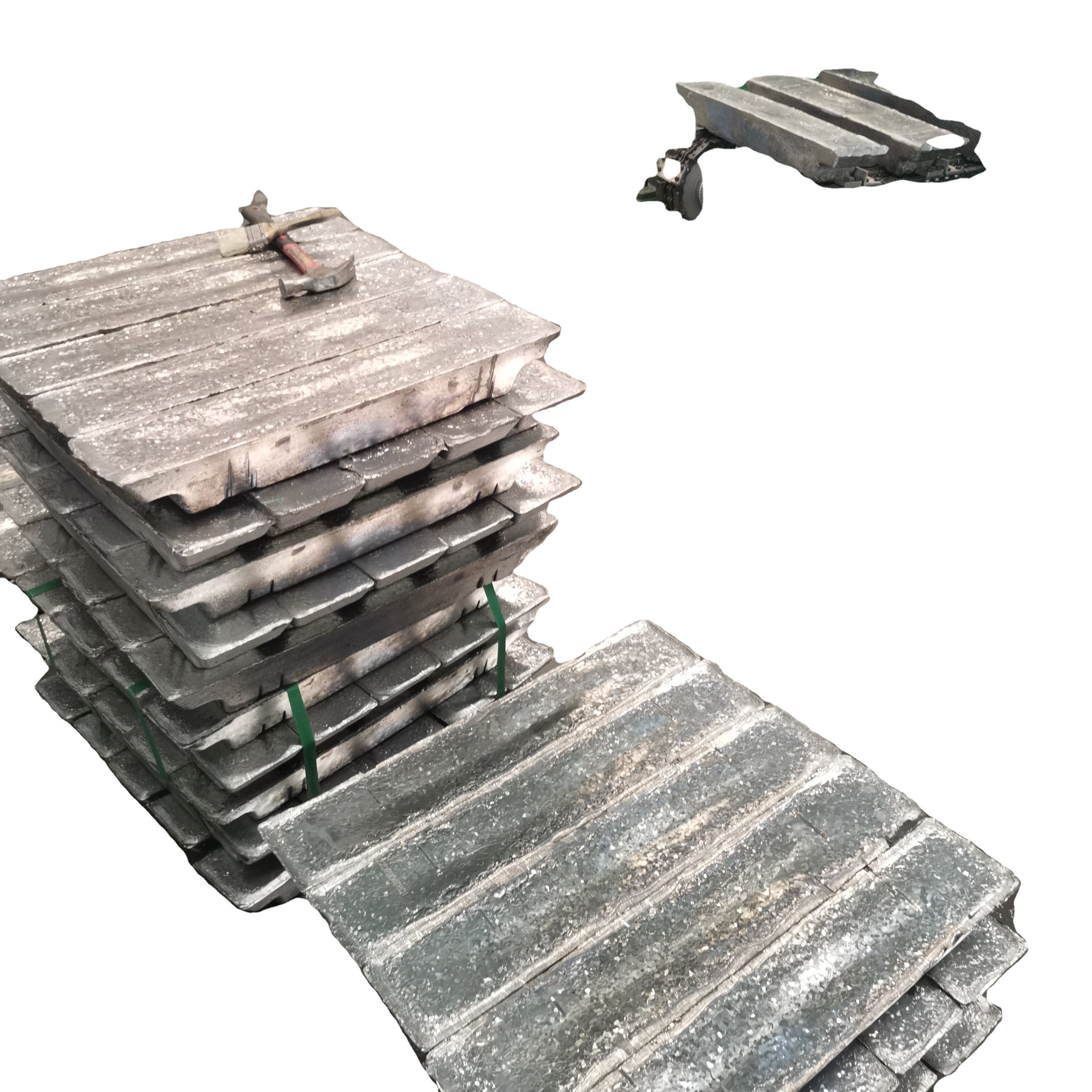 Industrial-Grade Radiation Protection Lead Ingot Counterweight Electrolytic Fusible for Building Spot Wholesale