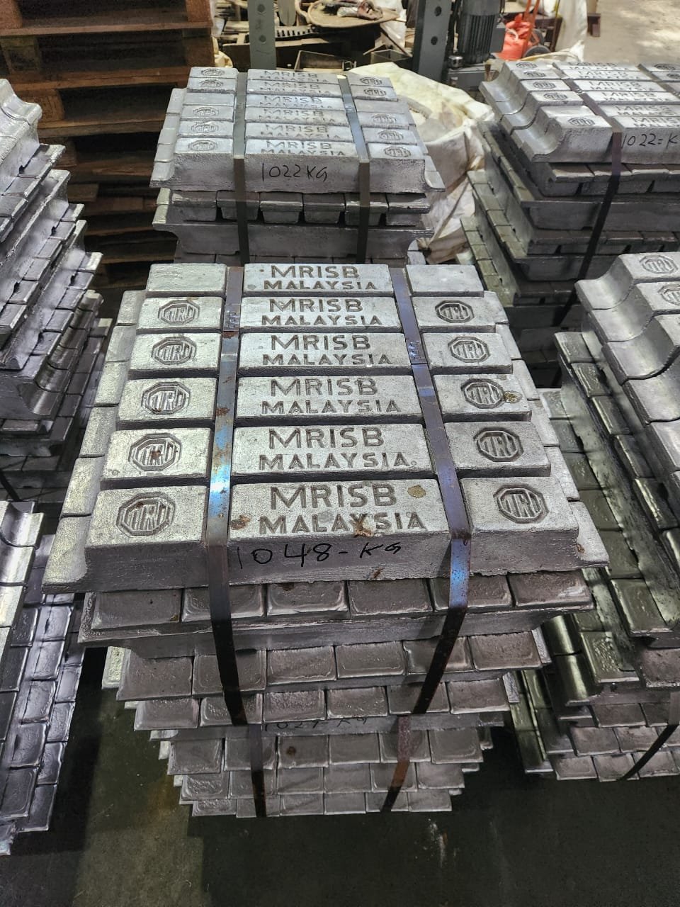 Customizable 3.3% Antimony Lead Ingots from Selayang Metal Industries Factory in Malaysia Lead Bar Type