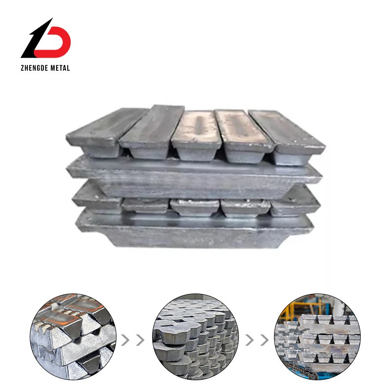 High Purity 99.9% 99.8% 99.7% Lead Ingots PB1 PB3 PBSB8 in Various Concentrations