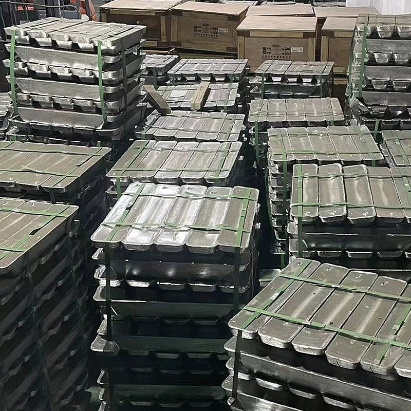 Electrolytic lead Pure lead ingot can be processed with purity 99.994 Radiation-proof weighted block lead ingot