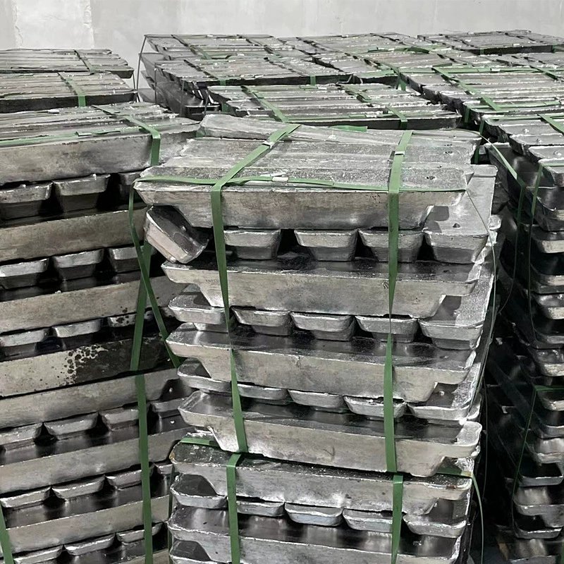 Electrolytic lead Pure lead ingot can be processed with purity 99.994 Radiation-proof weighted block lead ingot