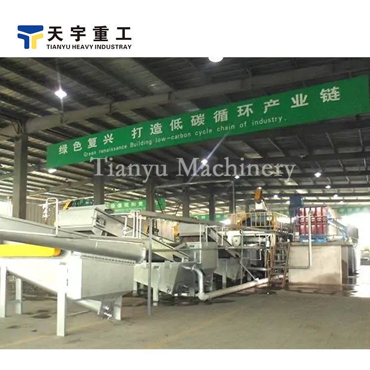 Waste Car Lead Acid Battery Recycle Plant Crushing And Separation Machine Lead Acid Battery Recycling Plant