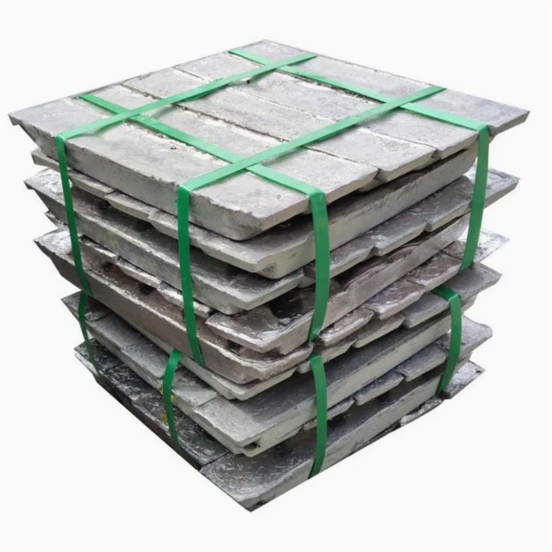 In Stock 99.995% Alloy Zinc Ingot Sample Processing Malleable Zn Metal Compound Slab for Window Fittings