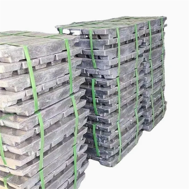 In Stock 99.995% Alloy Zinc Ingot Sample Processing Malleable Zn Metal Compound Slab for Window Fittings