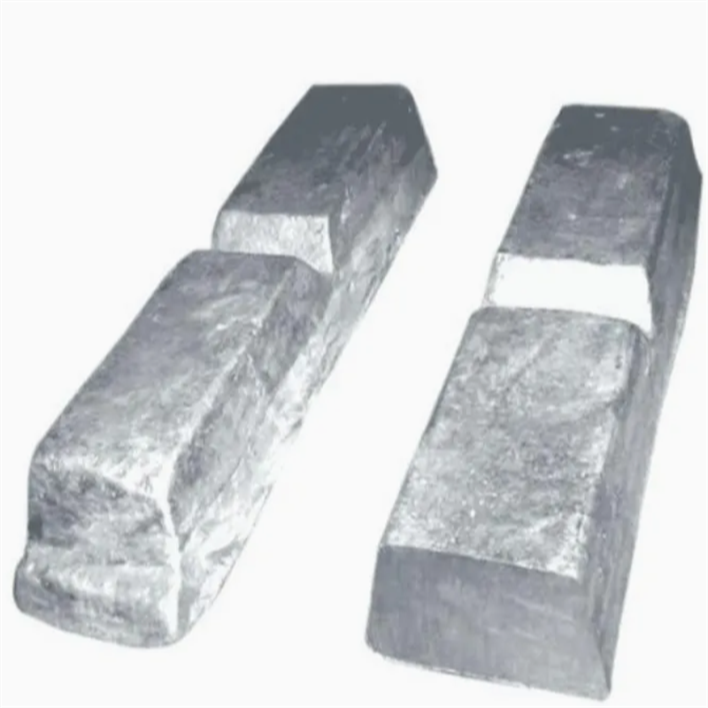 In Stock 99.995% Alloy Zinc Ingot Sample Processing Malleable Zn Metal Compound Slab for Window Fittings