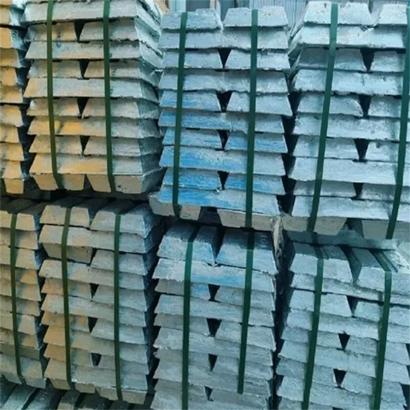 In Stock 99.995% Alloy Zinc Ingot Sample Processing Malleable Zn Metal Compound Slab for Window Fittings