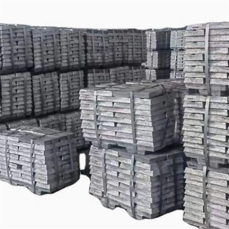 In Stock 99.995% Alloy Zinc Ingot Sample Processing Malleable Zn Metal Compound Slab for Window Fittings