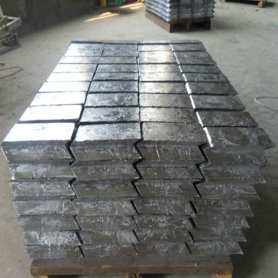 Lead ingots 99.994% Purity