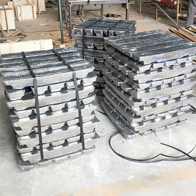 2024 Lead ingot manufacturer direct supply 99.994% 1# electrolytic pure lead antimony alloy ingot lead plate