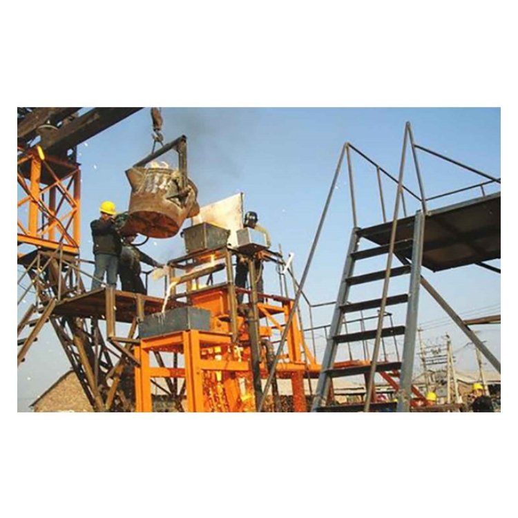 Large capacity 10 T/h Lead Aluminum Ingot Continuous Casting Machines CCM Ingot Making Machine