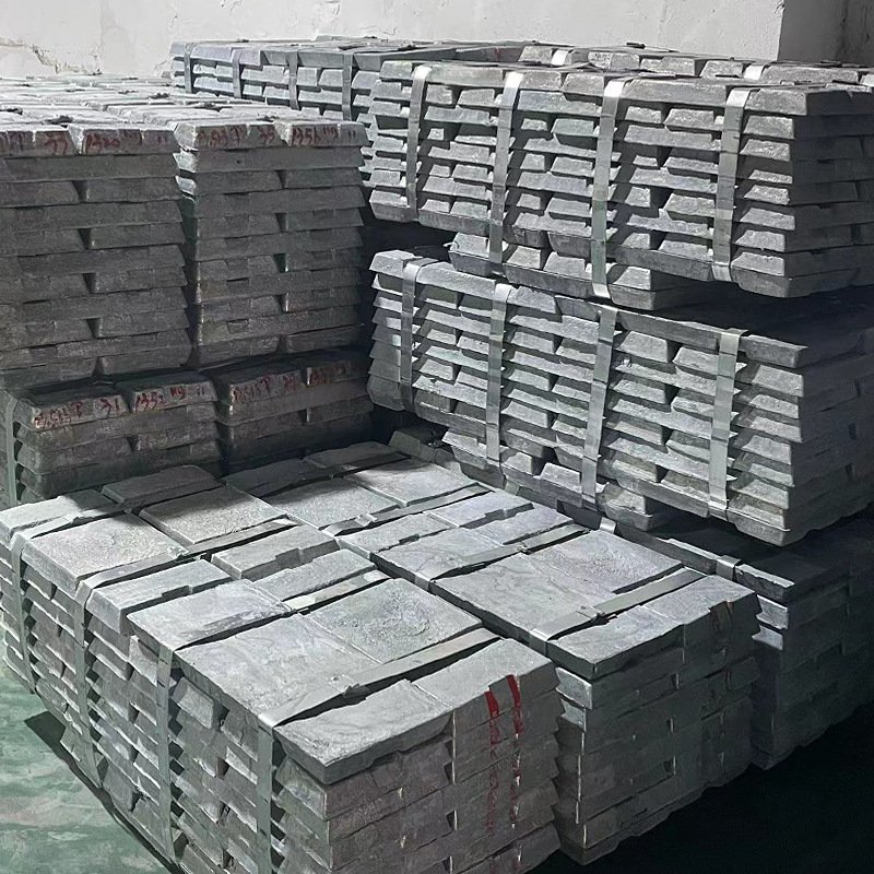 Purity 98.7%-99.95% Zinc Ingot for Aviation Industrial Chemical Application