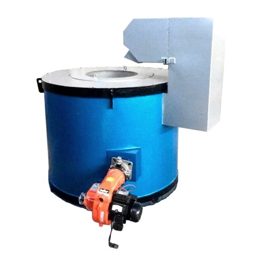 15 Years Quality Assurance Natural Gas Fired Melting Furnace Crucible Melting Furnace For Sale
