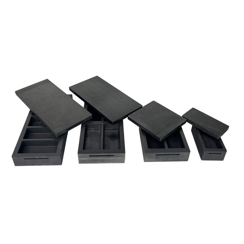 Taeantech gold casting ingot graphite mold lead ingot casting mould silver copper gold graphite box