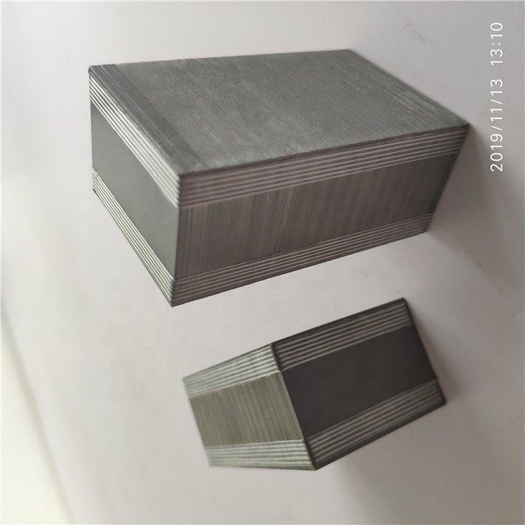 RGO Soft Magnetic Steel Laminated Iron Block Cores For Transformer