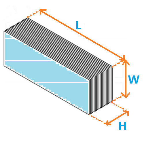 RGO Soft Magnetic Steel Laminated Iron Block Cores For Transformer