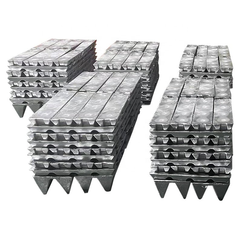 Crafts Lead Antimony Alloy Stable Performance Toughness Remelted Fishing Gear Soft Lead Ingots