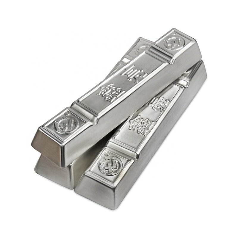 Silver White Fusible Ingot 47C Low Melting Point Tin Lead Alloy Sn Tin Bismuth Alloy