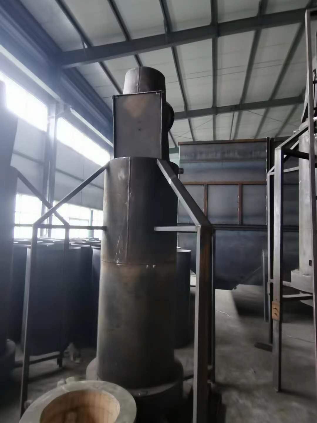 For Lead Ingot Refining brass melting furnace lead cupola melting furnace 10-150 tons scrap metal melting furnace