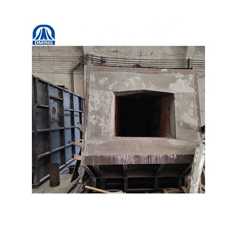 40T aluminum melting furnace gas tilting aluminum melting reverberatory furnace for production ingot