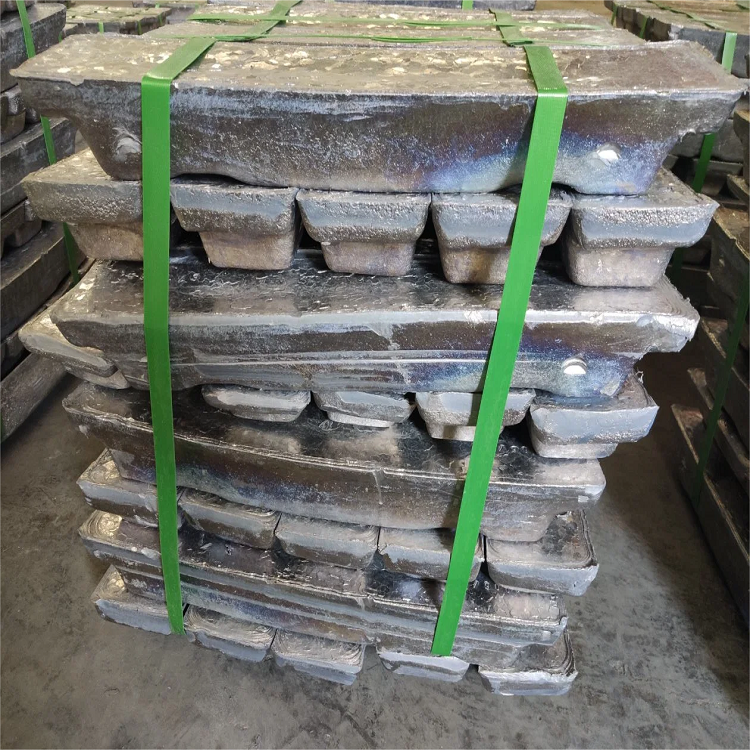 ASTM 99.99% Lme Purity Metal Mg Tin Titanium Lead Antimony Ingot