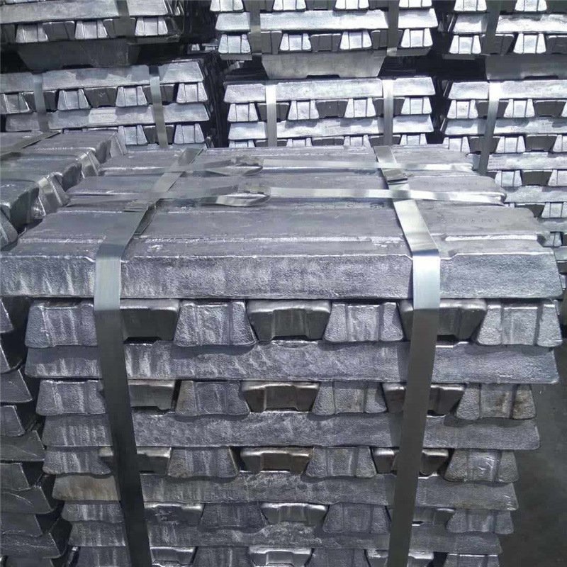 High Purity 99.99% 99.8% 99.7% ADC12 Tin Lead Zinc Surface Aluminium Alloy Steel Ingots