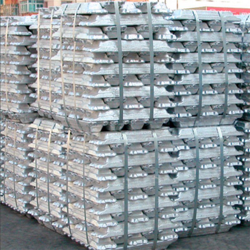 High Purity 99.99% 99.8% 99.7% ADC12 Tin Lead Zinc Surface Aluminium Alloy Steel Ingots