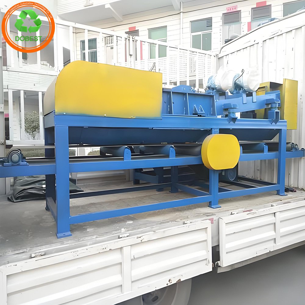 Auto LAB Battery Breaking And Separation Machine Battery Recycling Machine For Lead Ingots Making