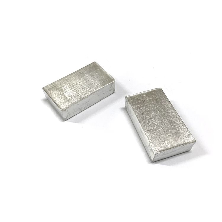 High Quality High Purity Silver White Metal China 99.995% indium metal lump ingot Indium Bar